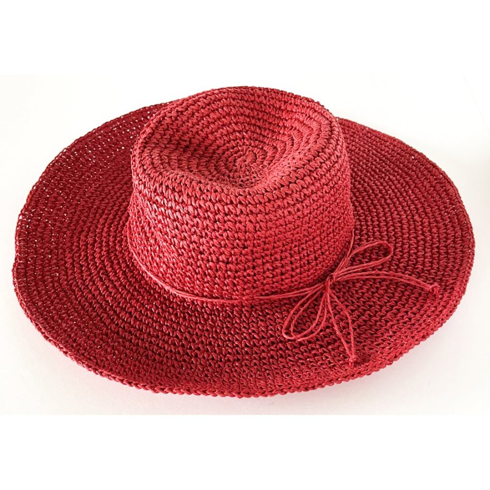 Ladies Red Hat Society Red Hat, Lightweight for Summer